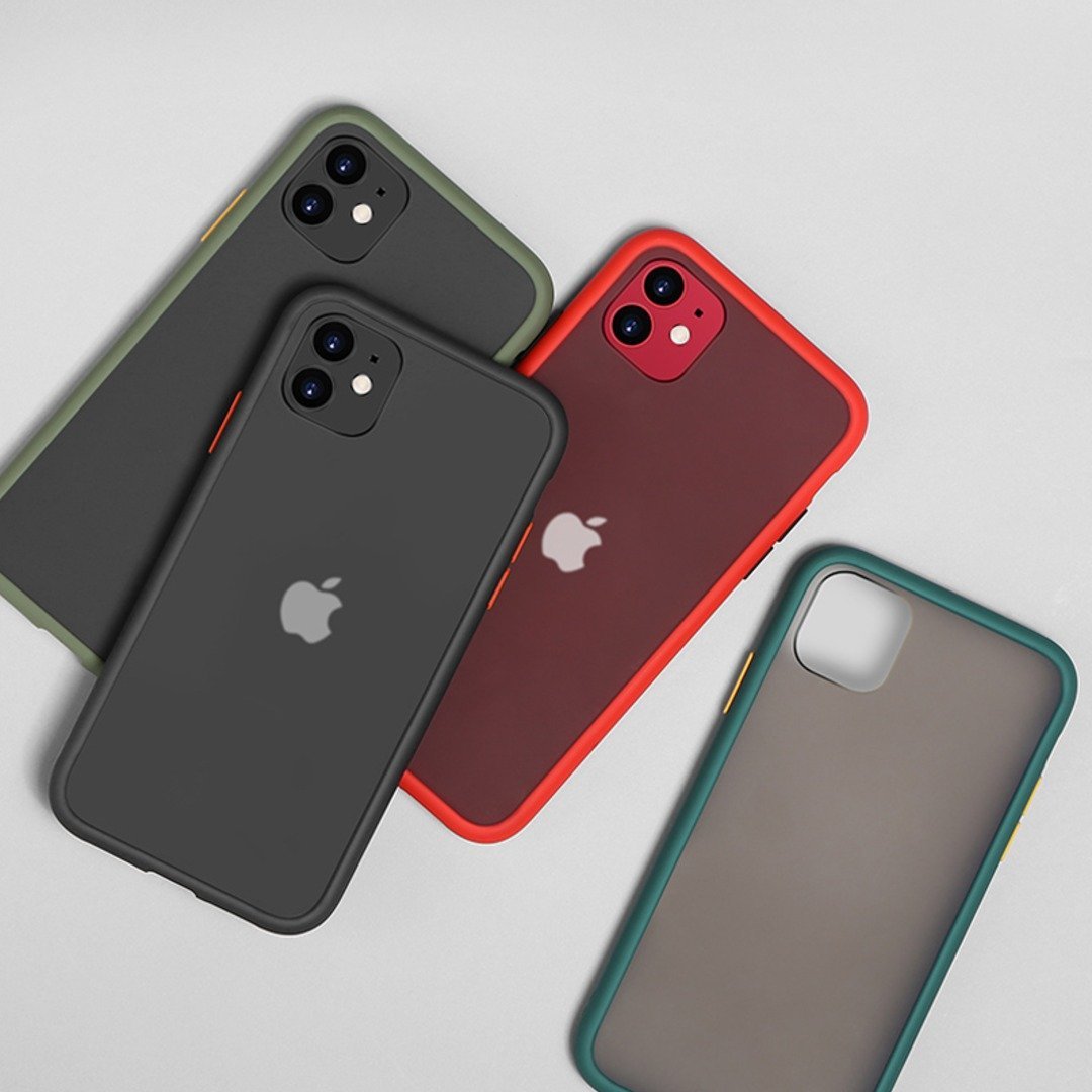 iPhone 13 Series Luxury Shockproof Matte Finish Case