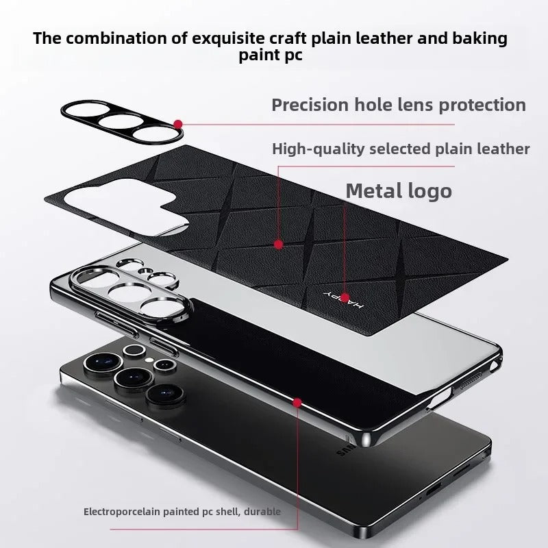 Galaxy Series Classy High-End Business Leather Case