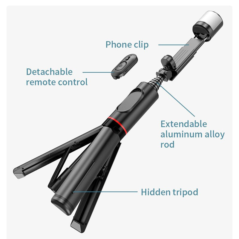 Extendable Bluetooth Tripod