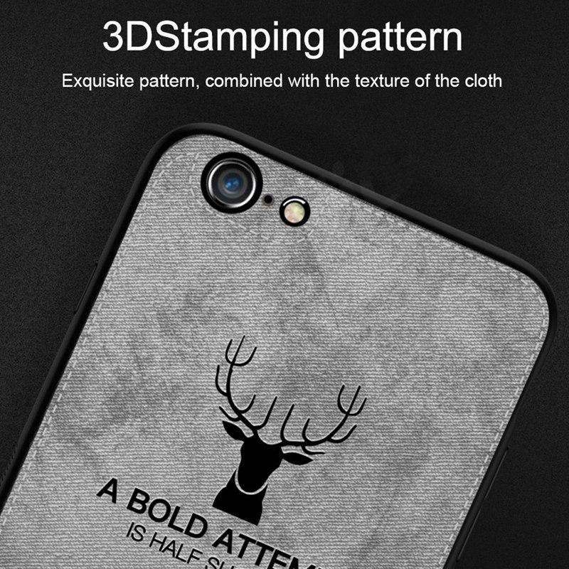 iPhone 8 Deer Pattern Inspirational Soft Case