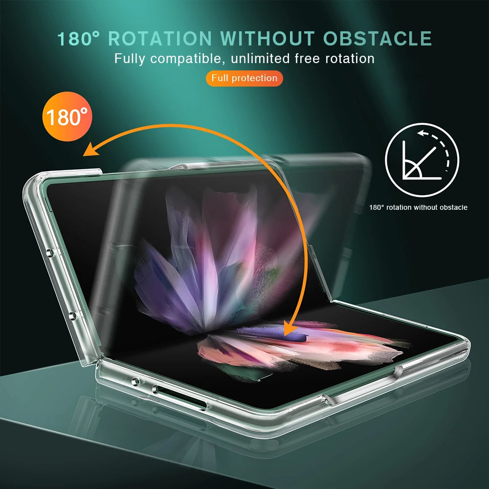 Galaxy Z Fold4 Anti-Knock TPU Transparent Case