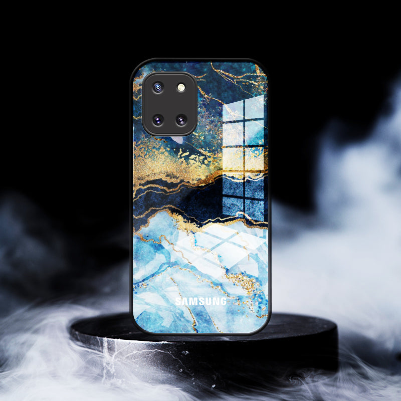 Galaxy Note 10 Series Dark Ocean Pattern Glass
