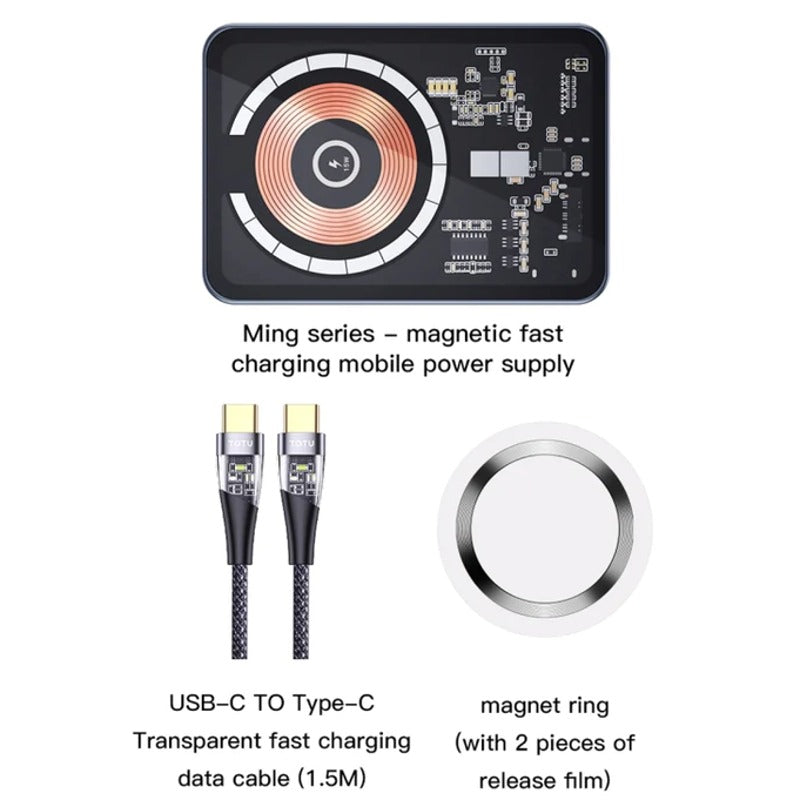 Electra™ 10000mAh MagSafe Wireless Power Bank