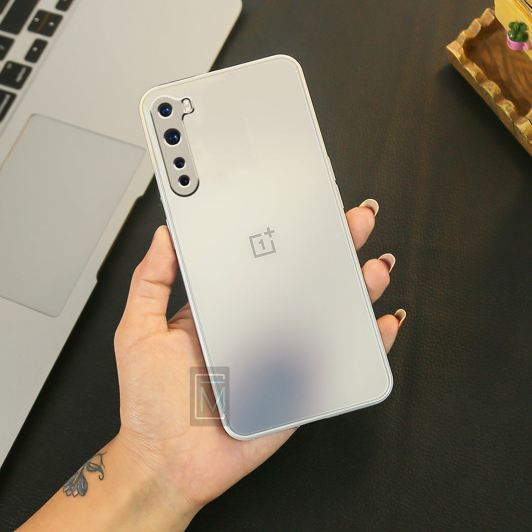 OnePlus Nord Frosted Glass Back Case