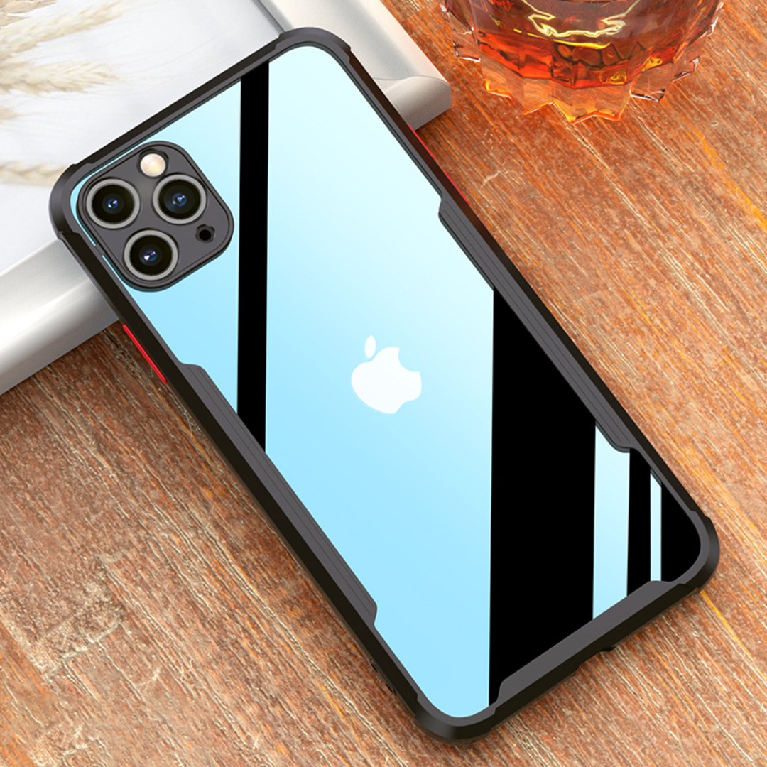 Back Eagle Shockproof Transparent Case - iPhone