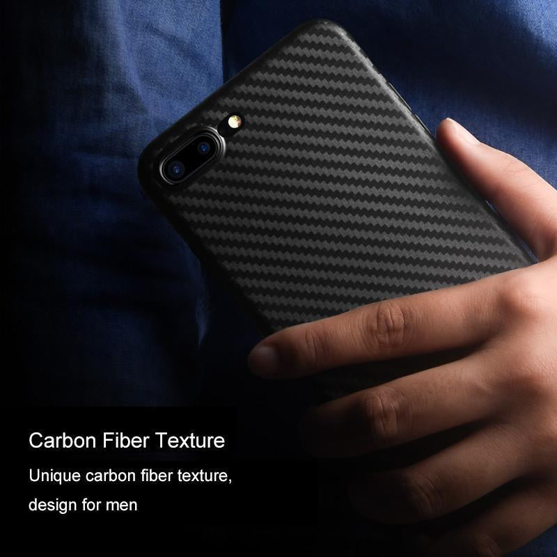 iPhone 8/8 Plus Carbon Fibre Ultra-thin Case