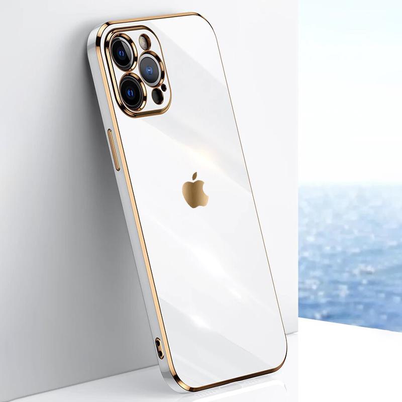 iPhone Series Soft Plating Camera Protection Case