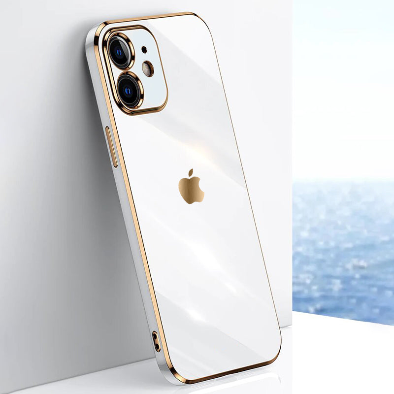 iPhone 11 Series Soft Plating Camera Protection Case