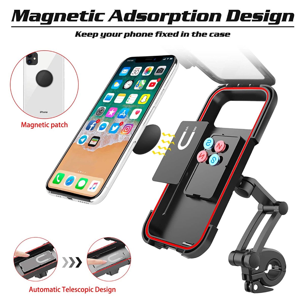 Riding Universal Waterproof Bracket