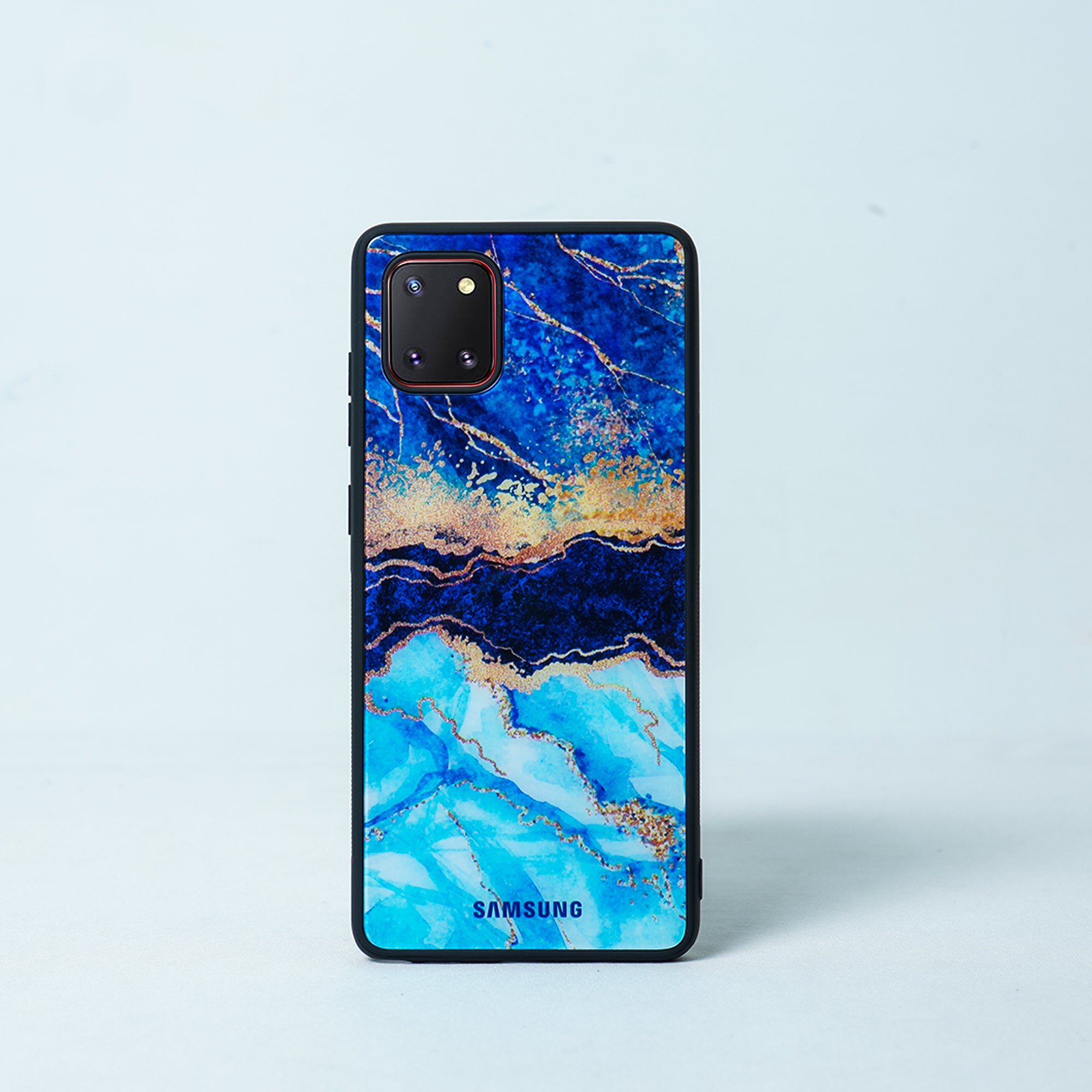 Galaxy Note 10 Lite Dark Ocean Pattern Glass