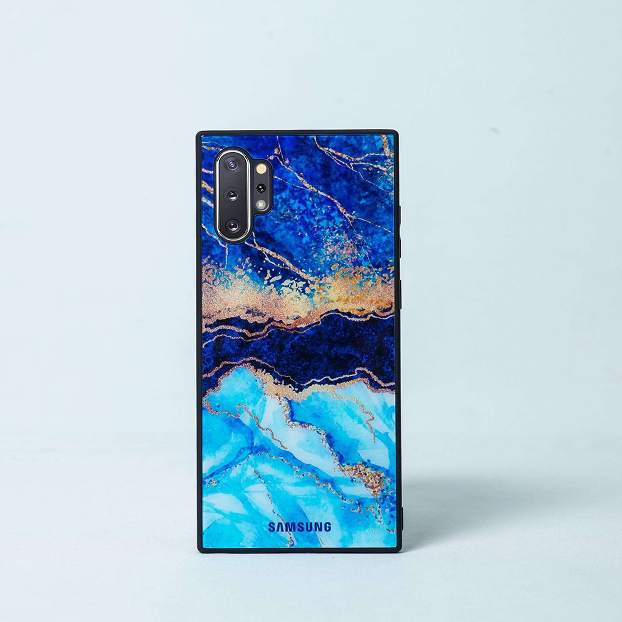 Galaxy Note 10 Dark Ocean Pattern Glass