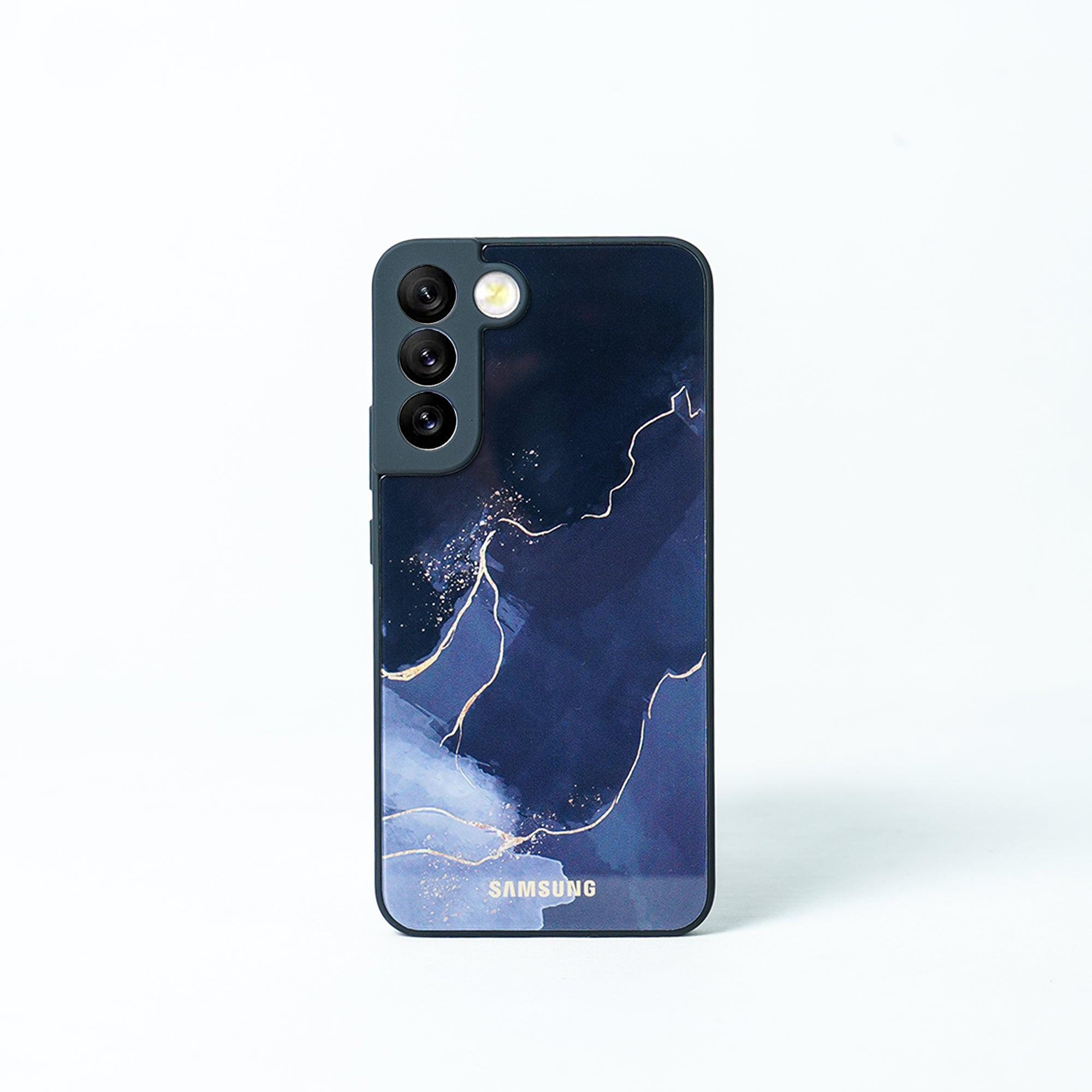 Galaxy S21 Plus Lightning Pattern Glass Back Case