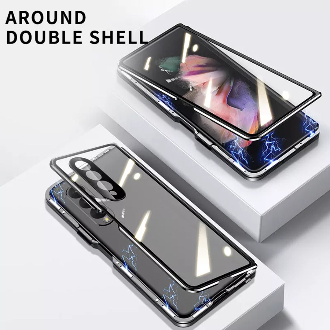 Galaxy Z Fold5 (Front+Back) Protection Magnetic Fit Case