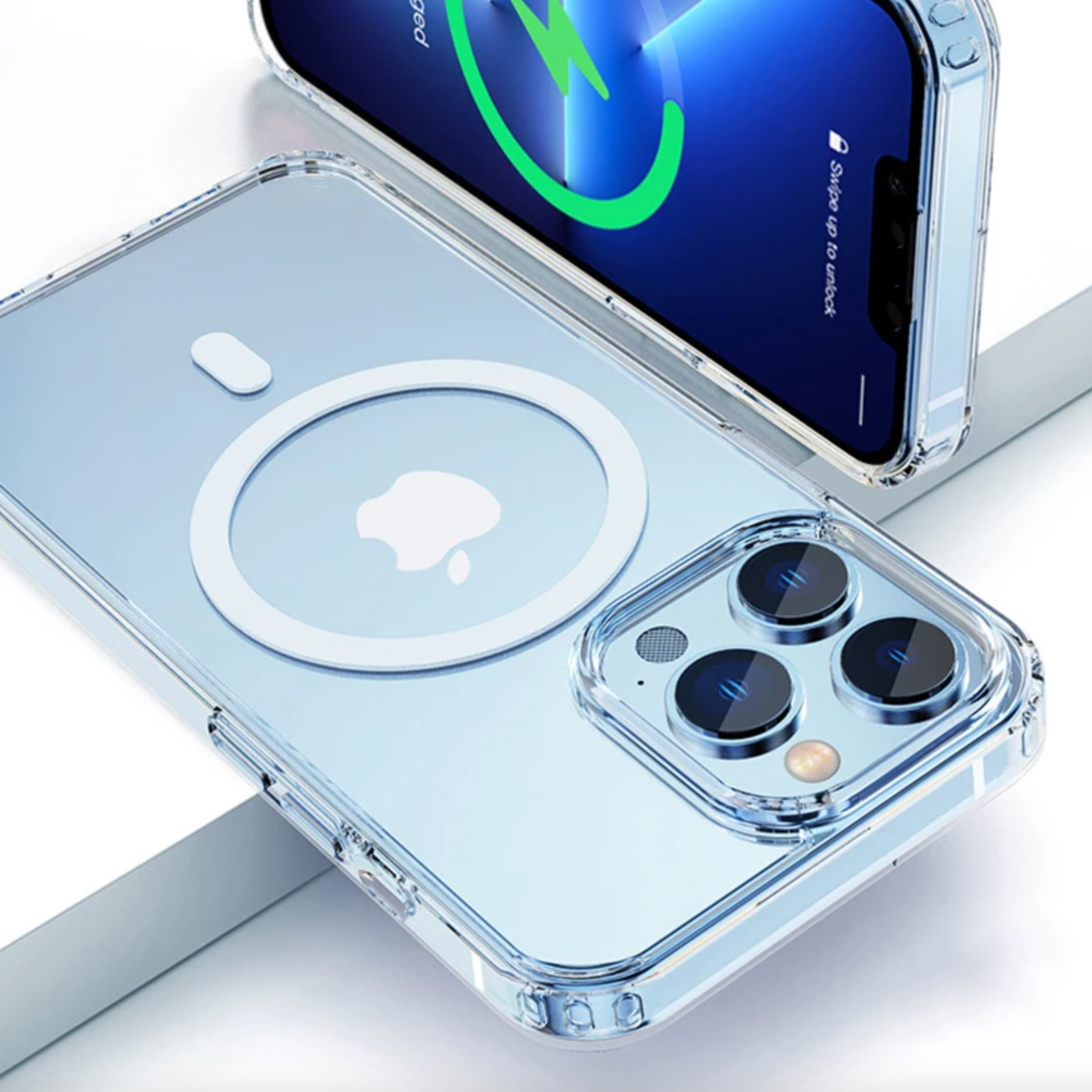 iPhone 14 Pro Anti-Knock TPU Transparent MagSafe Case