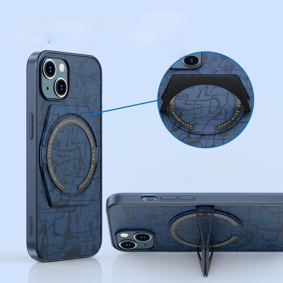 iPhone 13 Series Magnetic Foldable Kickstand Case