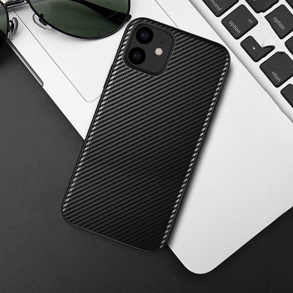 iPhone 12 Synthetic Carbon Fiber Case
