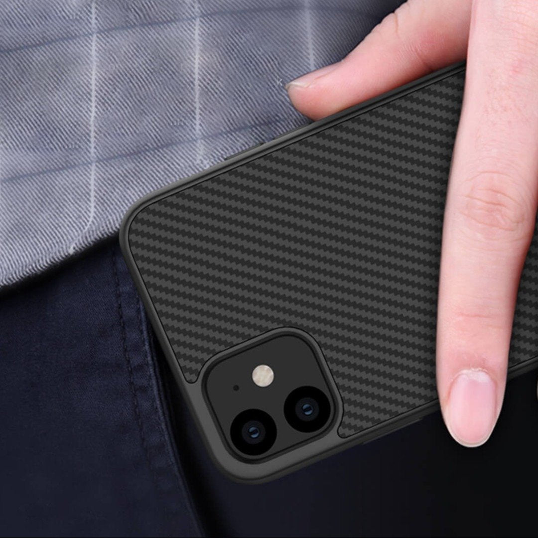 iPhone 12 Synthetic Carbon Fiber Case