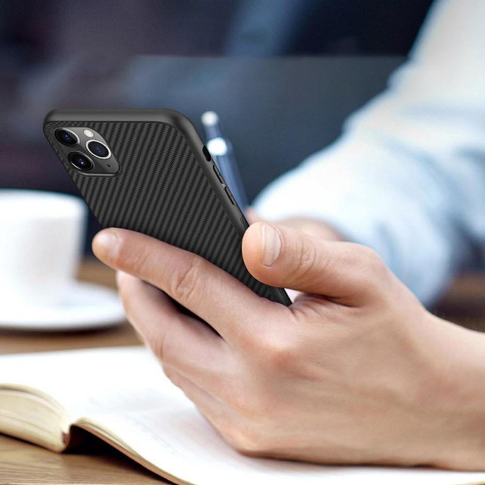 iPhone 12 Pro Synthetic Carbon Fiber Case