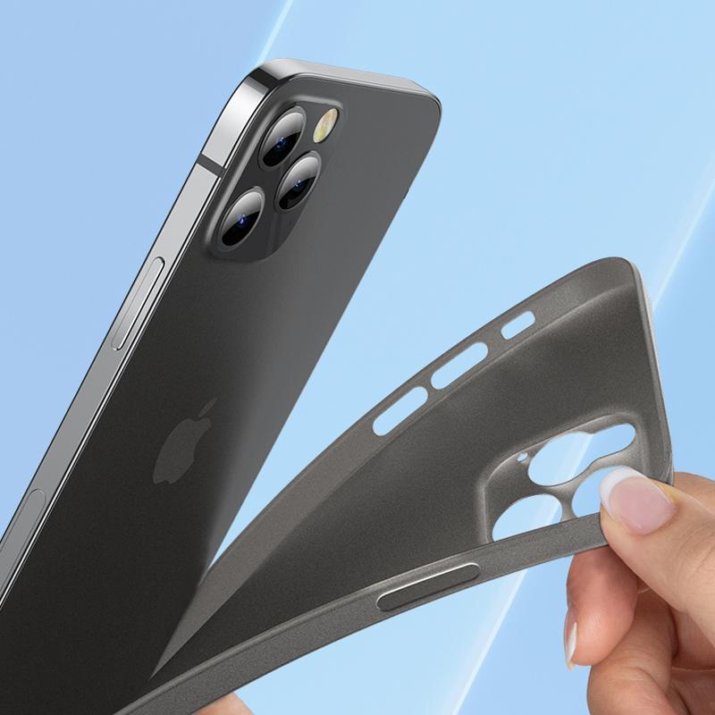 iPhone 12 Pro Ultra-Thin Matte Paper Back Case