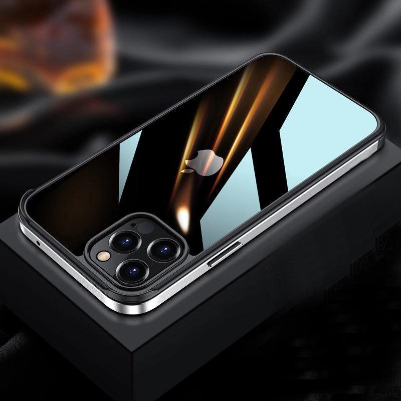 iPhone 12 Luxury Square Metal Frame case