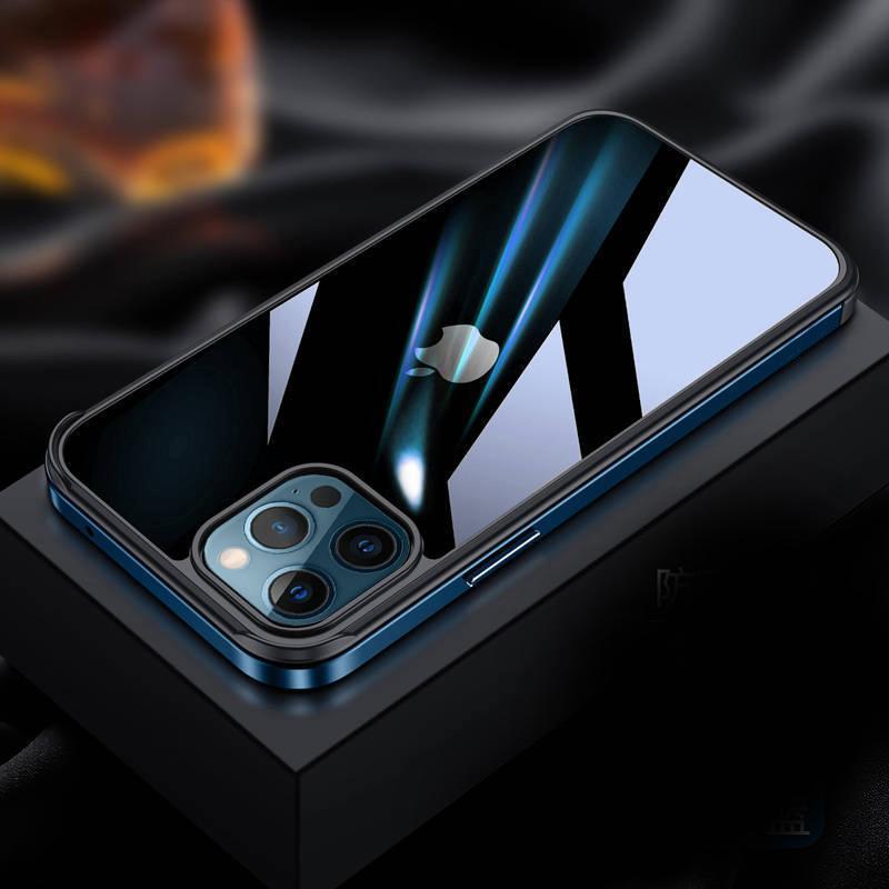 iPhone 12 Luxury Square Metal Frame case