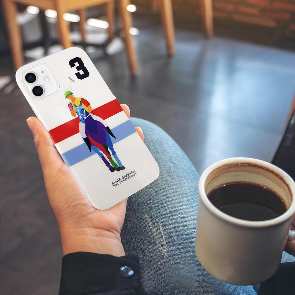 iPhone 12 Santa Barbara Polo Racquet Jockey Series Case