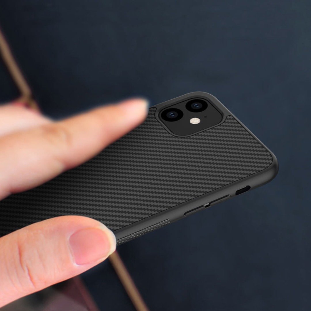 iPhone 12 Synthetic Carbon Fiber Case