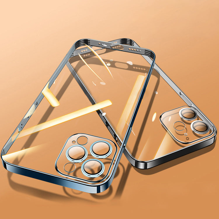 iPhone 13 Series Transparent Plating Camera Protection Case