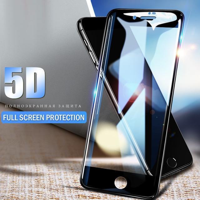 iPhone 8 Plus 5D Tempered Glass