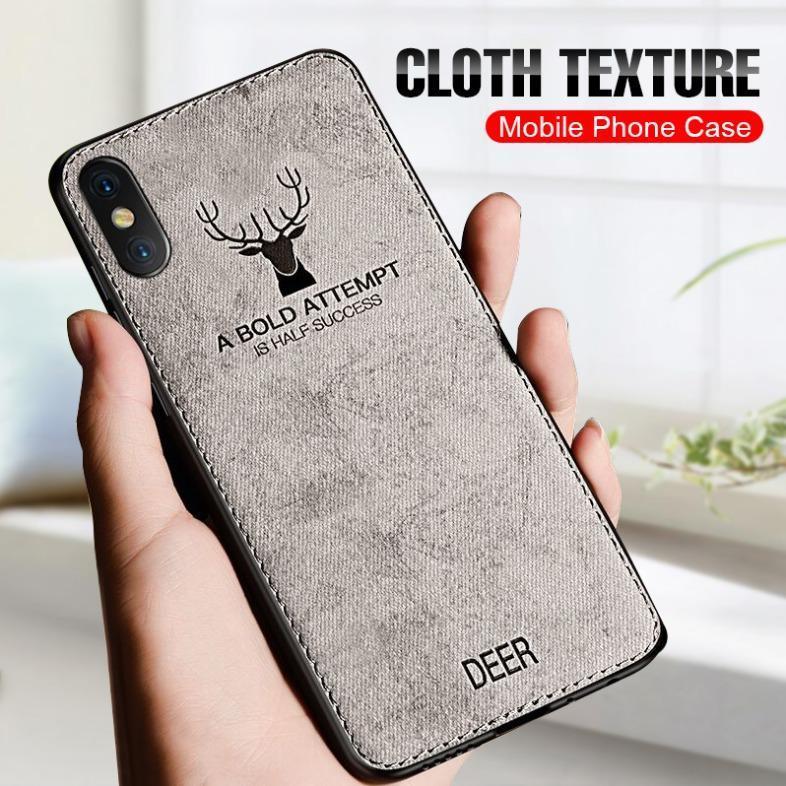 iPhone X Deer Pattern Inspirational Soft Case