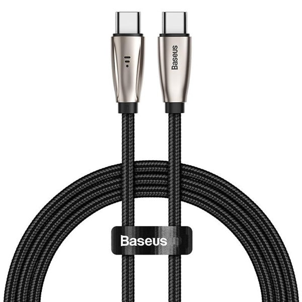 Baseus - Nylon Braided Type C To Type C Power Cable