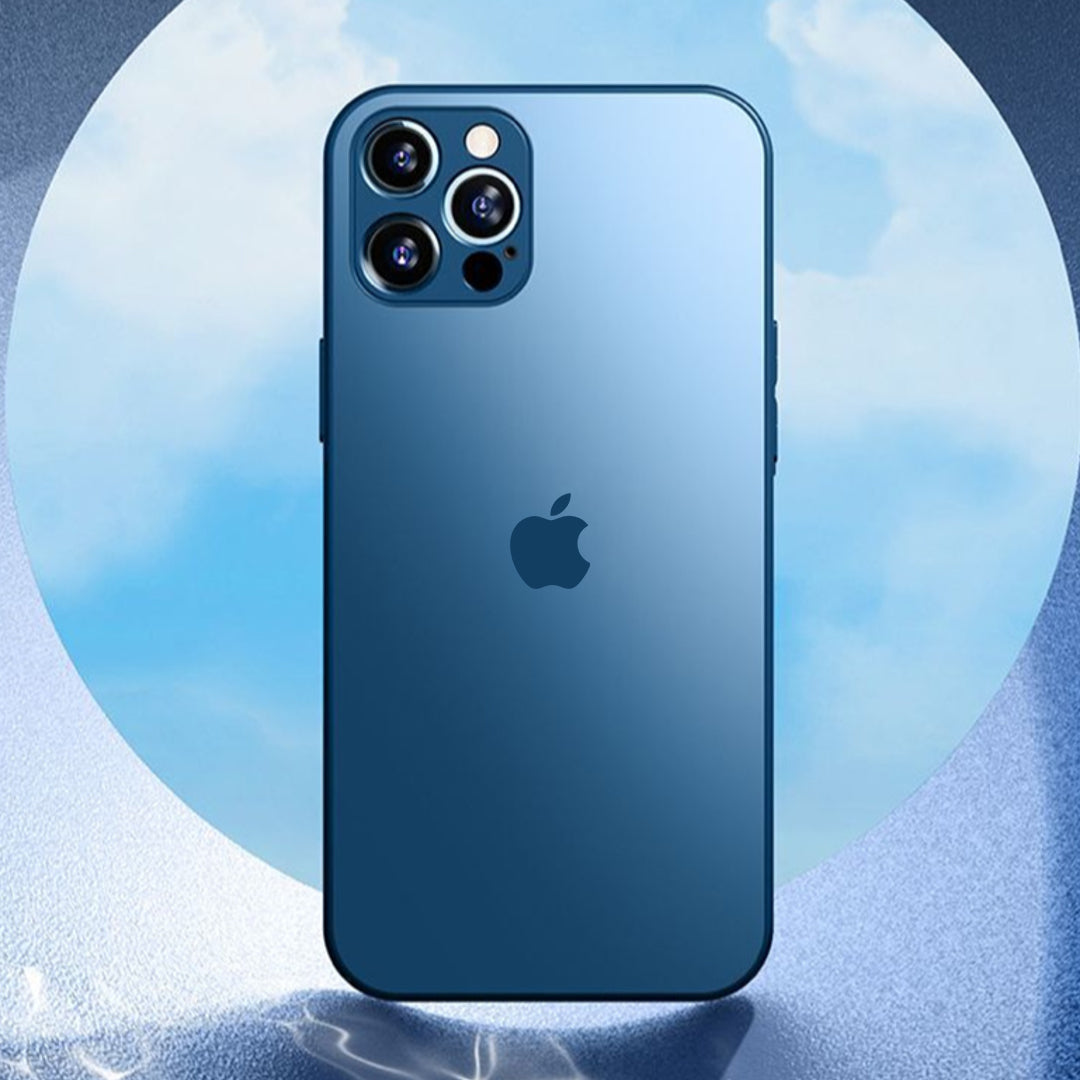 iPhone 13 Matte Glass Camera Lens Shell Case
