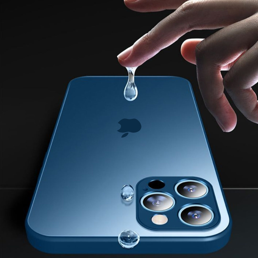 iPhone 13 Matte Glass Camera Lens Shell Case