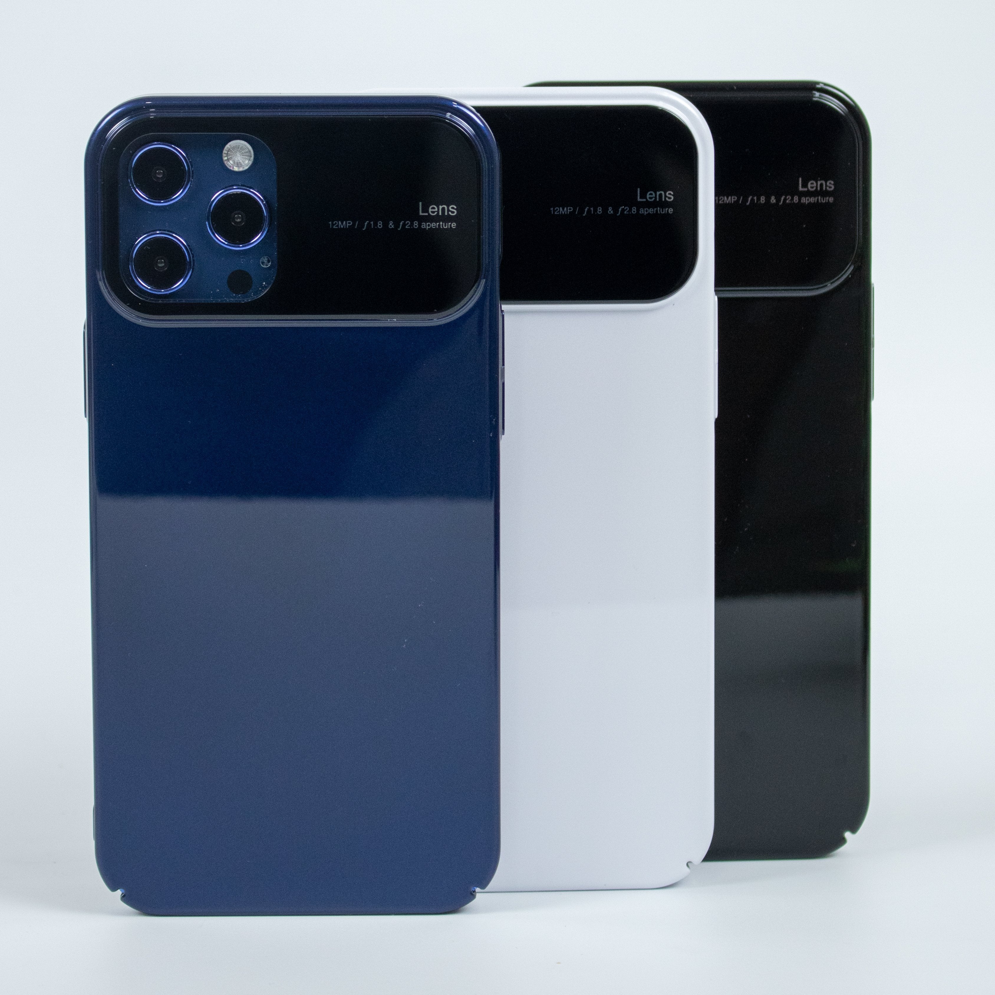 iPhone 12 Pro Polarized Shockproof Glossy PC + Acrylic Lens Case