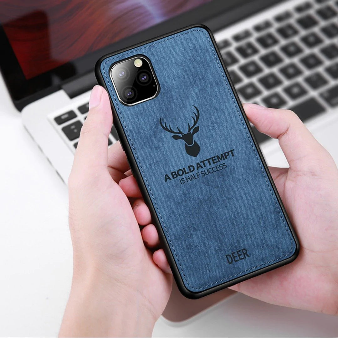 iPhone 11 Pro Max Deer Pattern Inspirational Soft Case