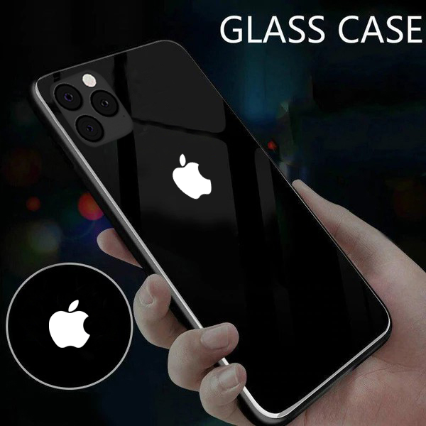 iPhone 11 LED Logo Glass Back Case