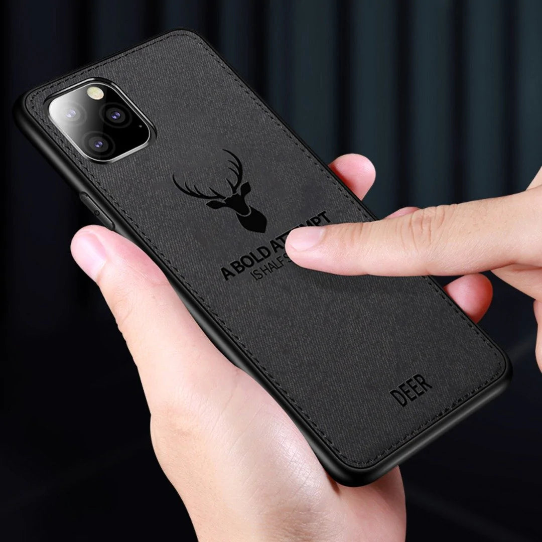 iPhone 11 Pro Max Deer Pattern Inspirational Soft Case