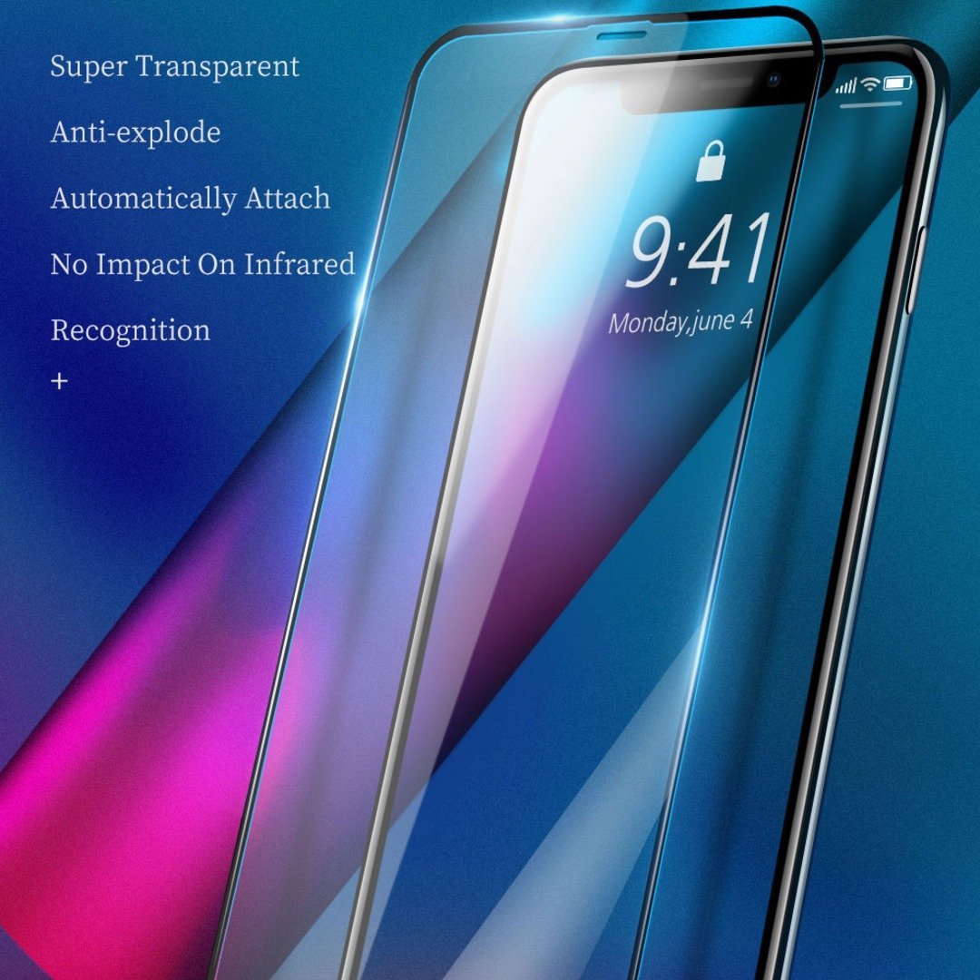 iPhone 11 Pro Max Ultra HD Full Coverage Tempered Glass