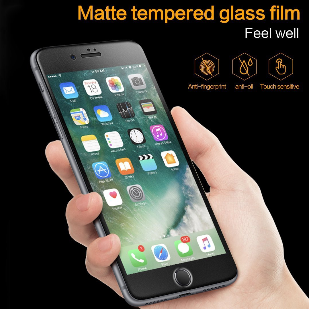 iPhone 7 Plus Anti-glare Matte Tempered Glass Protector
