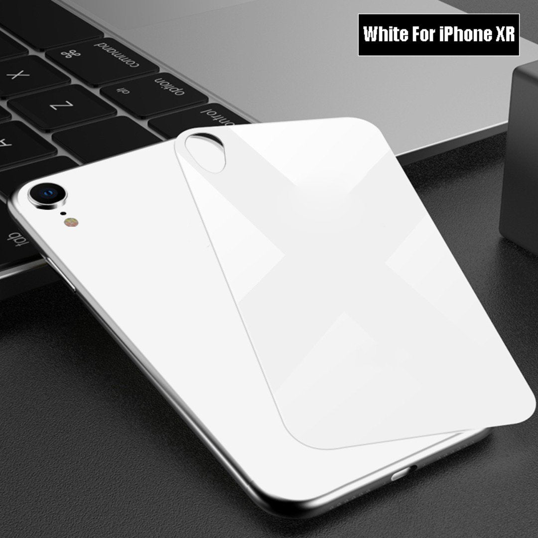 iPhone X Series Back Tempered Glass
