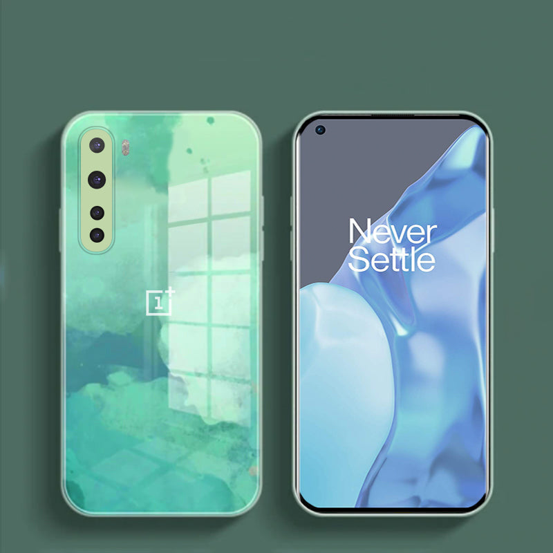 OnePlus Series Colorful Wave Glass Phone Case