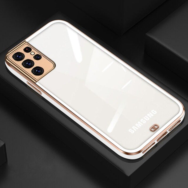 Galaxy A72 Electroplating Ultra Clear Shining Case