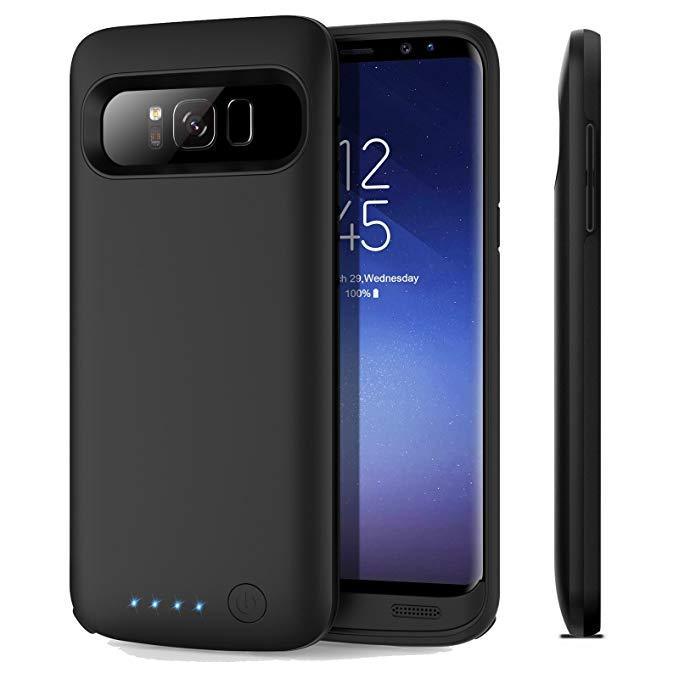 JLW® Galaxy S8 Plus Portable 5000 mAh Battery Shell Case