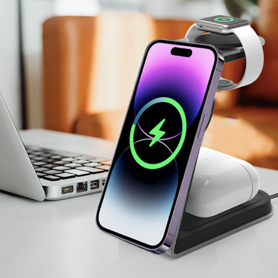 Neptune™ 3-in-1 Wireless MagSafe Charging Dock